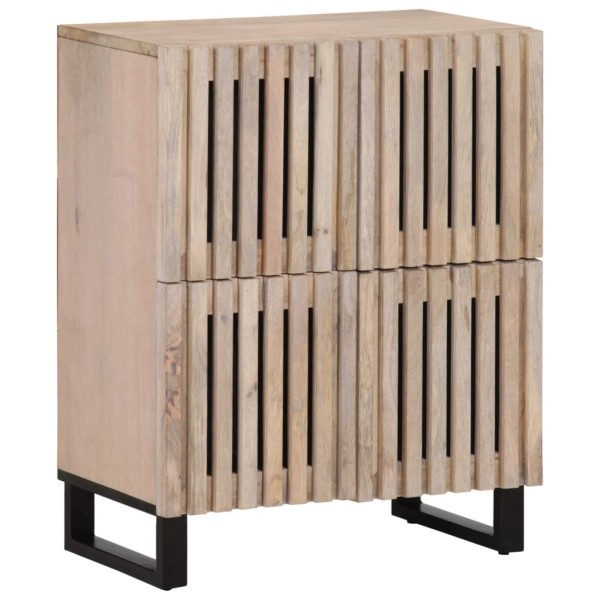 Side cabinet, 60x34x75cm, solid mango wood