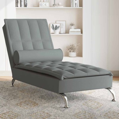 Massage lounger with long...