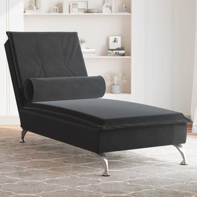 Massage lounger with long...