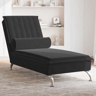 Massage lounger with long...