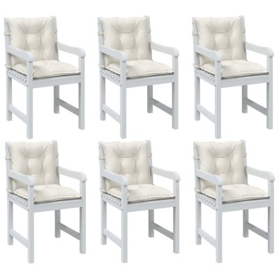 Chair cushions, 6 pcs.,...