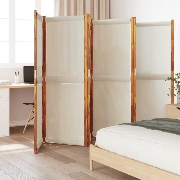 Room partition, 6 segments, light gray, 420x180cm