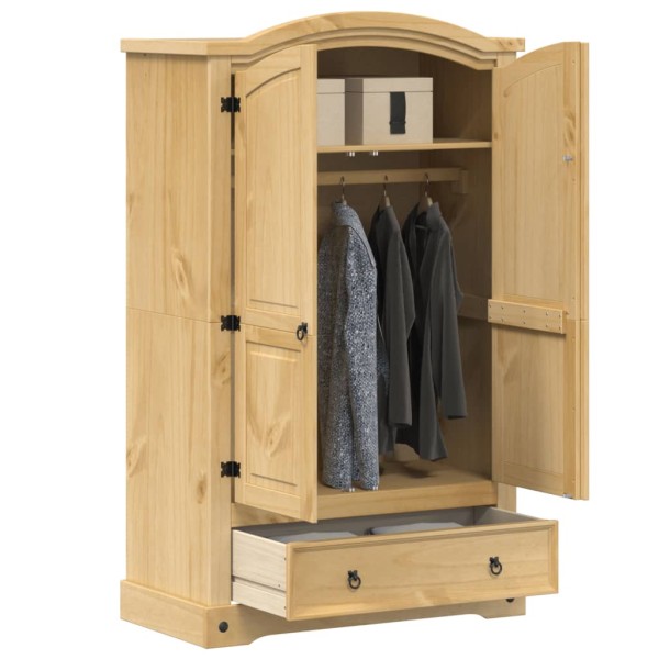 Wardrobe "Corona", 101x52x170 cm, solid pine