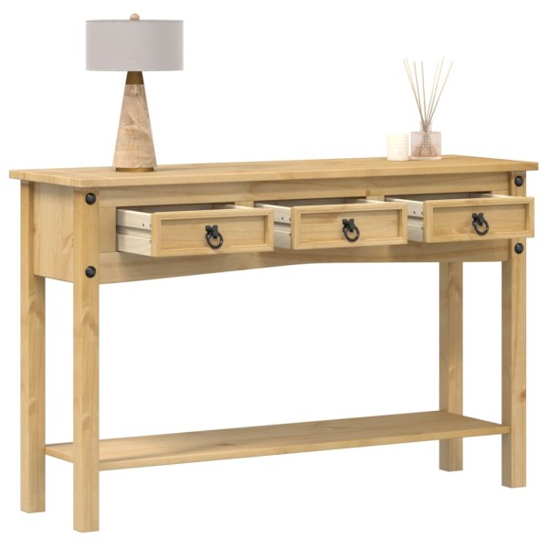 Corona console table, 114x34.5x73 cm, solid pine