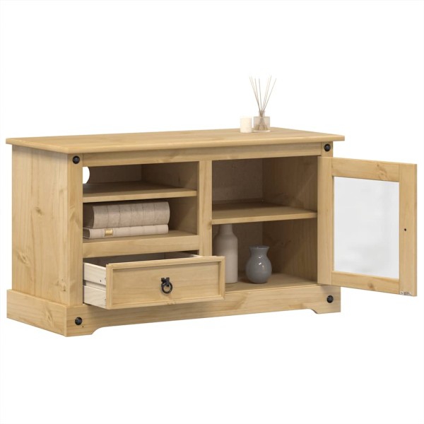 TV cabinet Corona, 100x45x58cm, solid pine