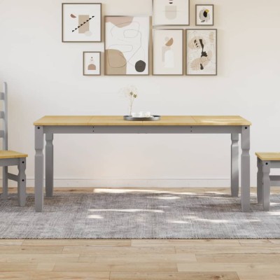 Corona dining table, gray,...