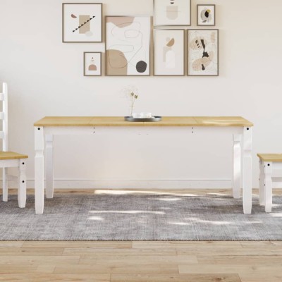 Corona dining table, white,...