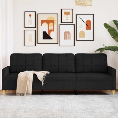 Trivietė sofa, rudos...