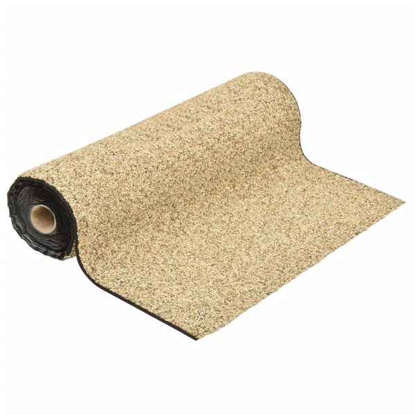 Pond cover with pebbles, natural sand, 300x100cm