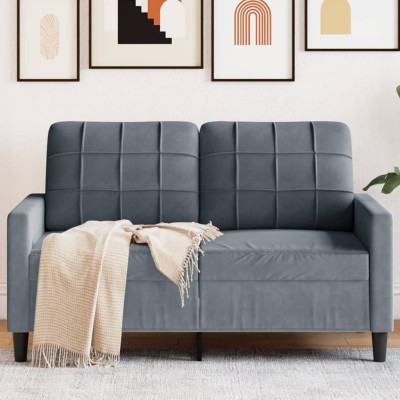 Double sofa, dark gray,...
