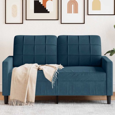 Dvivietė sofa, mėlynos...