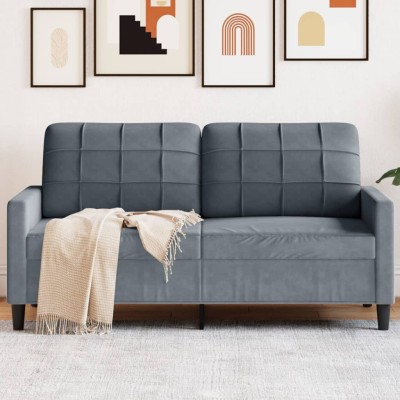 Double sofa, dark gray,...