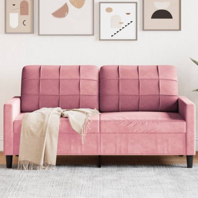 Dvivietė sofa, rožinės...