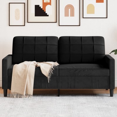 Dvivietė sofa, juodos...