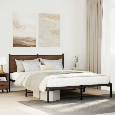 Bed frame without mattress,...