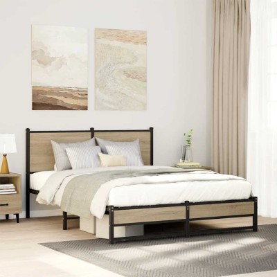 Bed frame without mattress,...