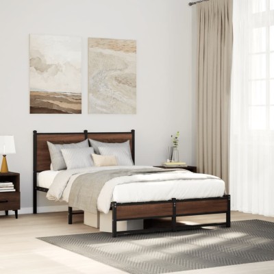 Bed frame without mattress,...
