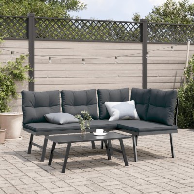 Garden benches with...