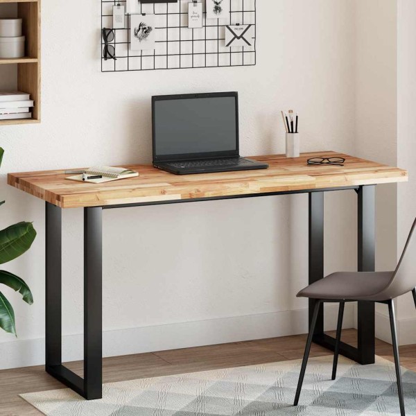 Table top, 140x60x4cm, solid acacia, rectangular