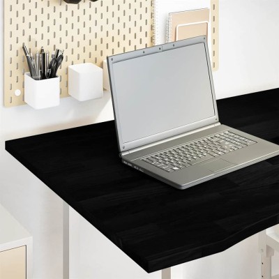 Desk top, dark brown, oak,...
