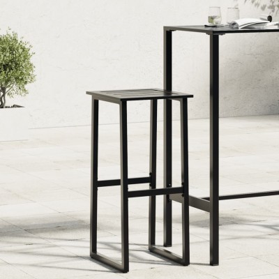 Bar stools, 4 pcs., black,...