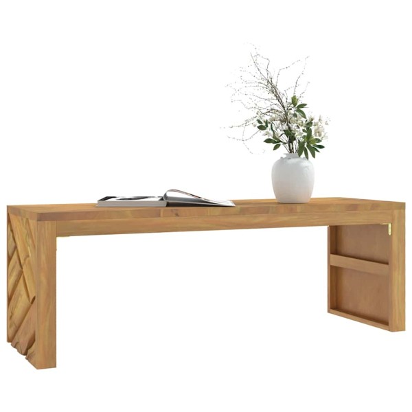 coffee table 110x35x38 cm solid wood tiko
