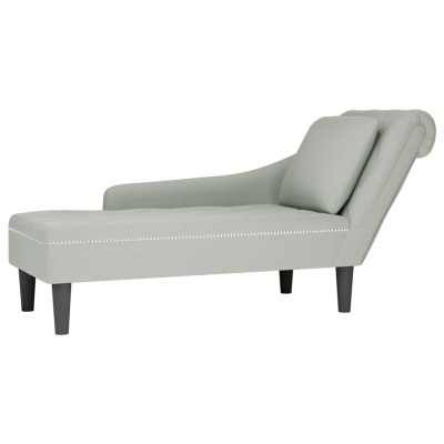 Lounger with pillow/armrest...