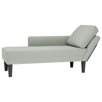 Lounger with pillow/armrest...