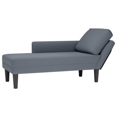 Lounger with pillow/armrest...