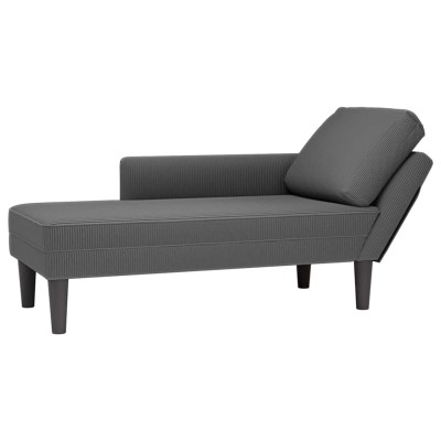 Lounge sofa with pillows in...