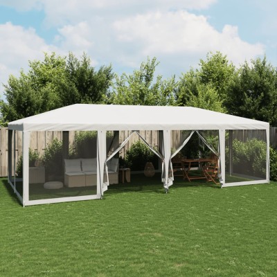 Event tent with 12 mesh...