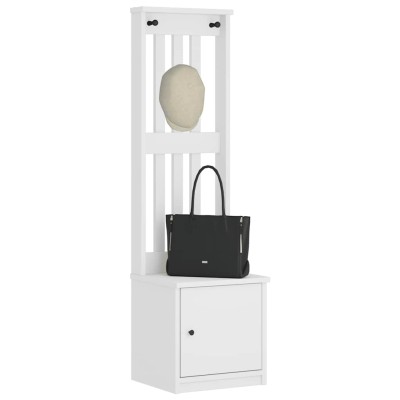 hall tree "SANDNES" white...