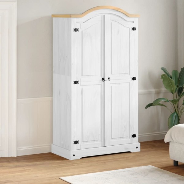 Wardrobe Corona, 102x52x186cm, solid pine wood