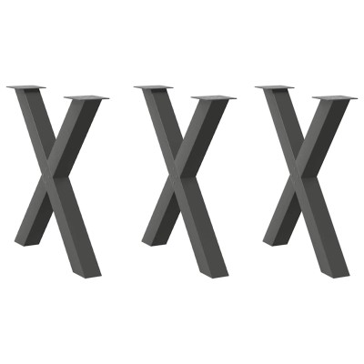 Dining table legs, 3 pcs.,...