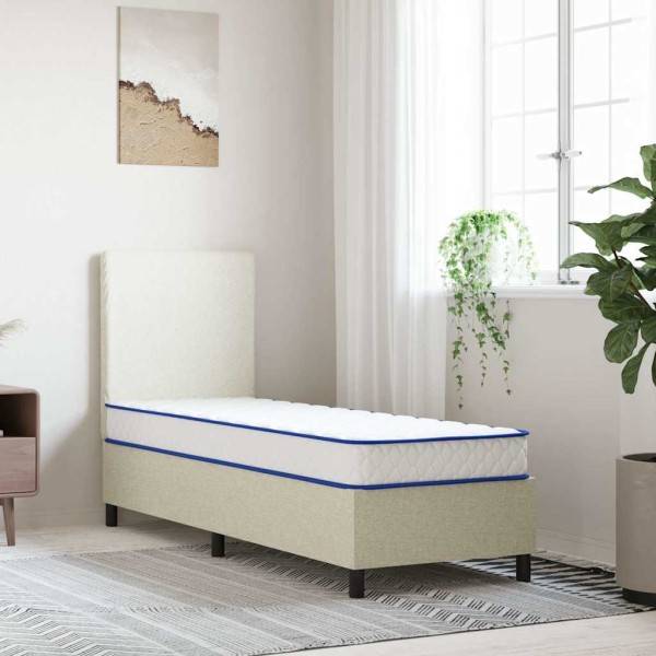 Memory mattress, white, 70x200x17cm, soft