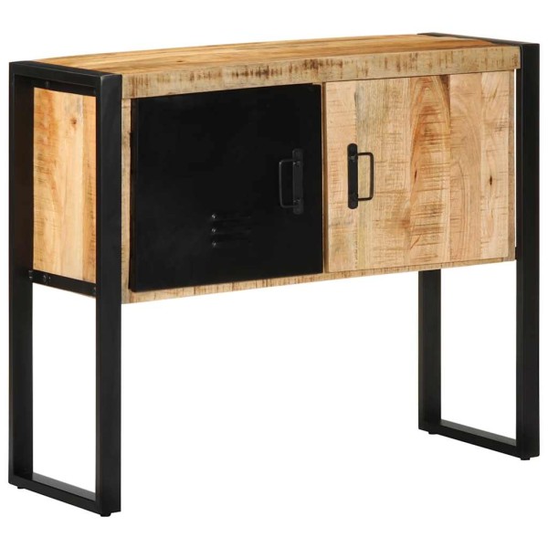 console cabinet 90x35x75 cm Solid untreated wood Mango