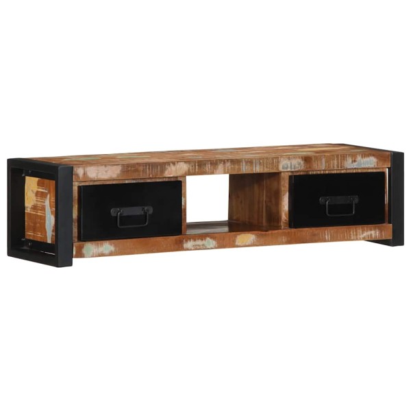 TV cabinet 100x30x25 cm Reclaimed solid wood