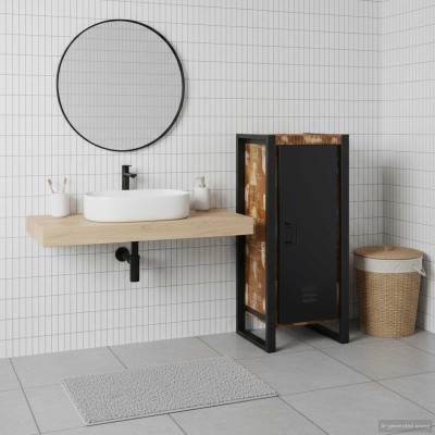 Bathroom cabinet Brown 40 x...