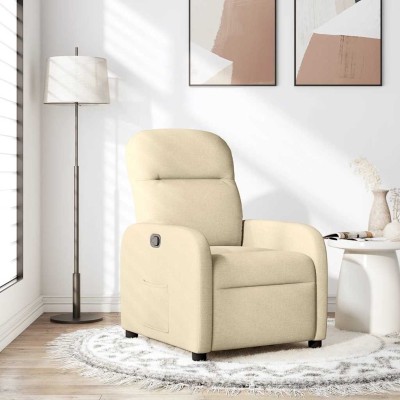 Reclining chair, cream...