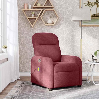 Reclining massage chair,...