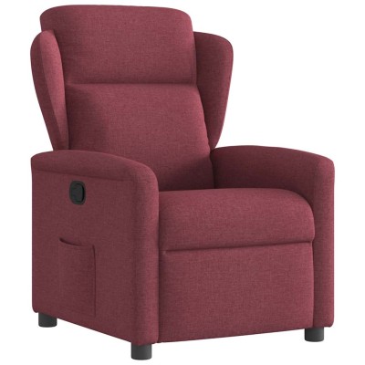 Reclining chair, red wine...