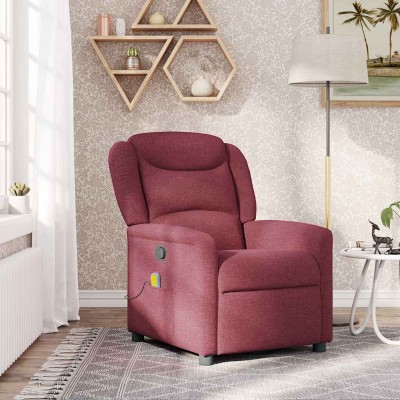 Reclining massage chair,...