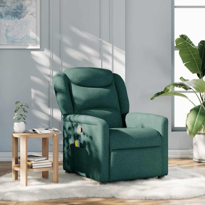 Reclining massage chair,...