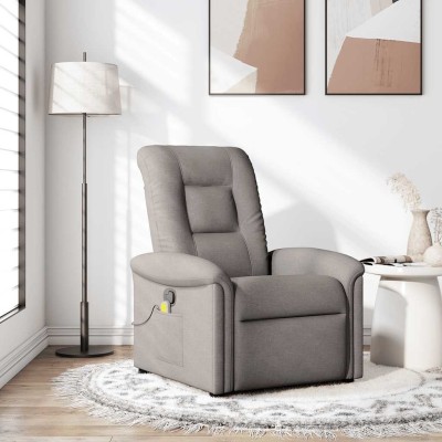 Reclining massage chair,...