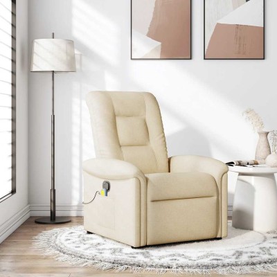 Reclining massage chair,...
