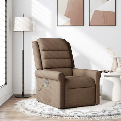 Reclining massage chair,...