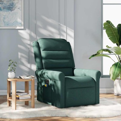 Reclining massage chair,...