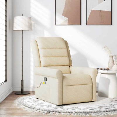 Reclining massage chair,...