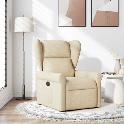 Reclining chair, cream...