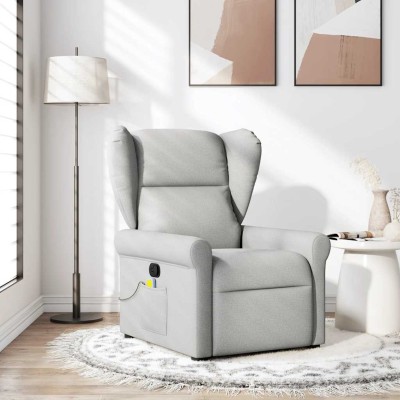 Reclining massage chair,...